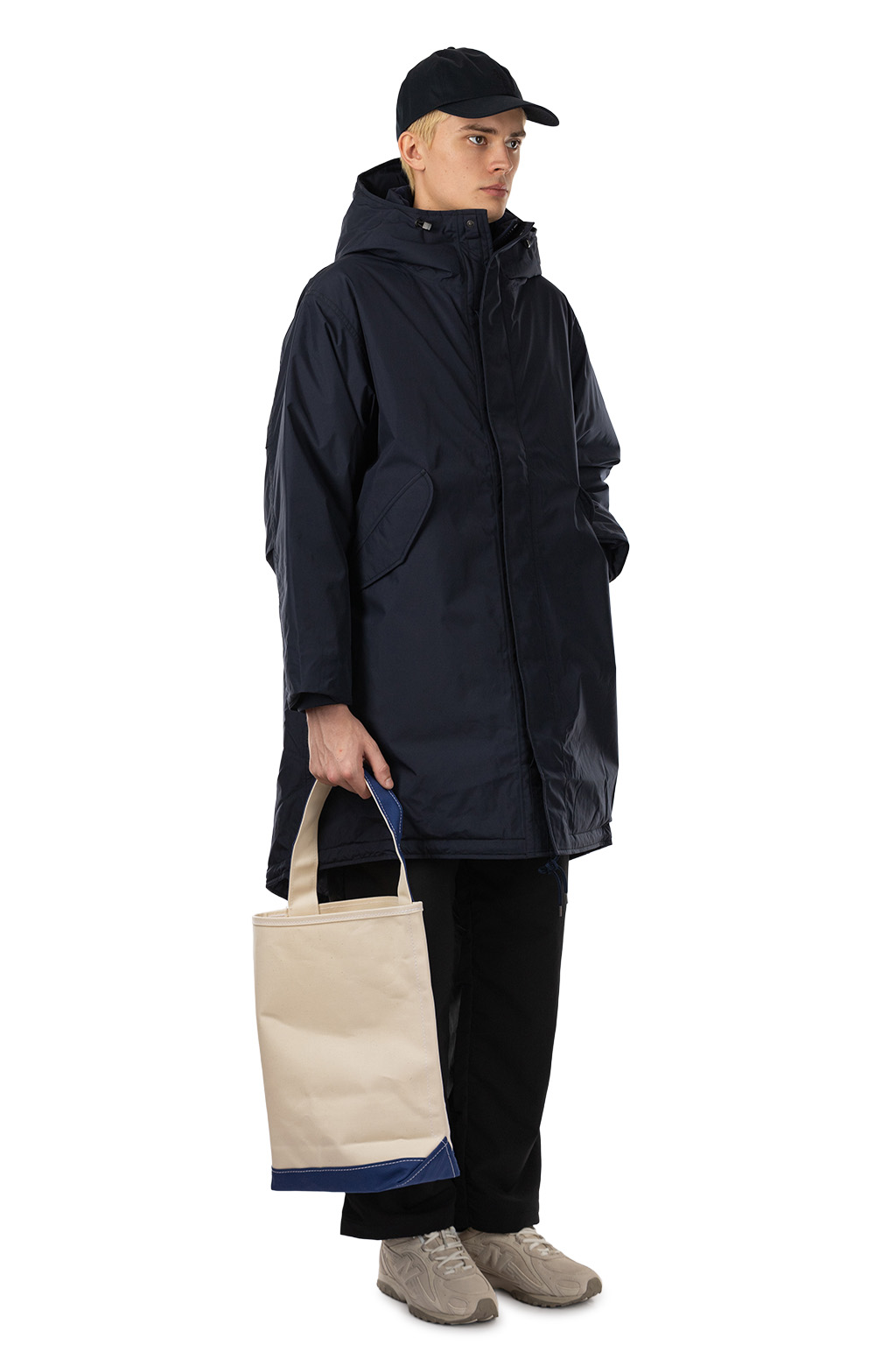 Nanamica (NAN) - GORE-TEX Long Down Coat - Navy